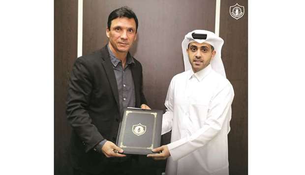 QNB Stars League side Qatar SC officially announced the signing of Brazilian Ze Ricardo (left) to coach their first football team for the next two seasons.