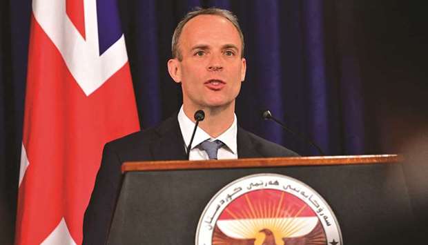 Raab: What we want is a bit of respect from the other side, a bit of flexibility, a bit of goodwill.