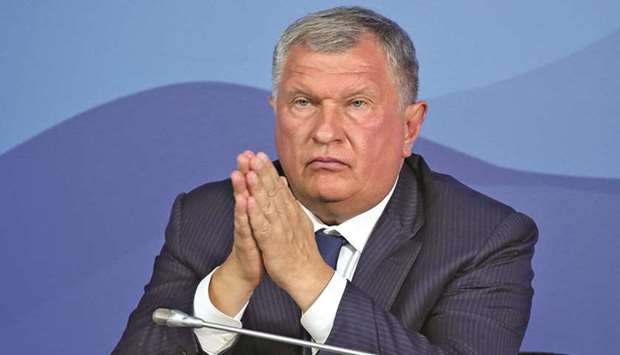 Igor Sechin, Rosneft chief executive officer.