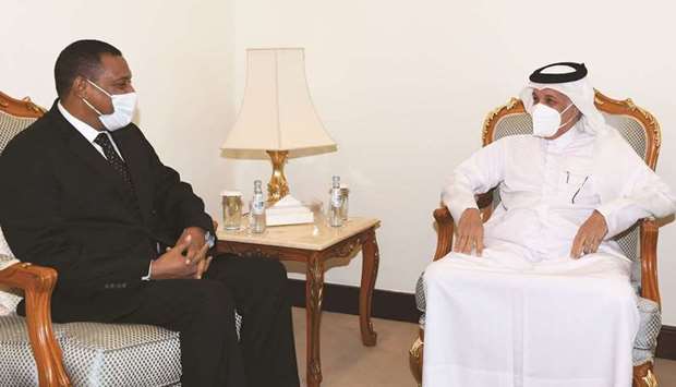 During the meeting, bilateral co-operation relations between the two countries were reviewed.