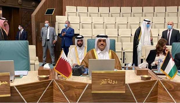 HE the Deputy Permanent Representative of Qatar to the Arab League Ambassador Hassan bin Ahmed Al Mutawa participates in the Council of Arab Information Ministers