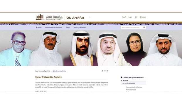 The platform will include all digital resources from articles, administrative records, university publications and achievements, graduation ceremonies, newsletters, photographs and video recordings.