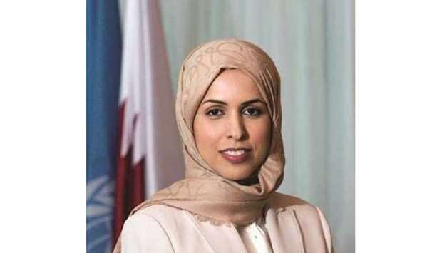 HE Permanent Representative of the State of Qatar to the United Nations Ambassador Sheikha Alya Ahmed bin Saif al-Thani