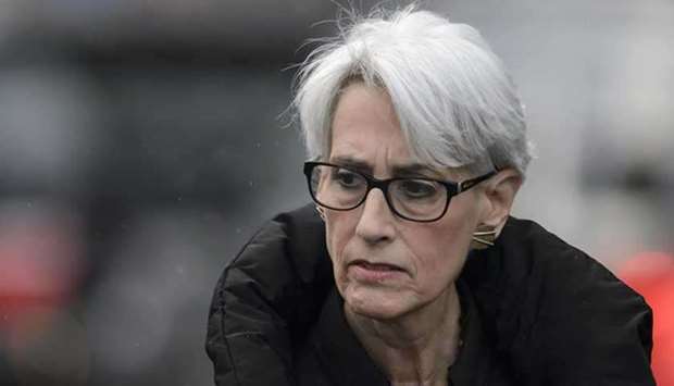 (File photo) Deputy Secretary of State Wendy Sherman.  (AFP)