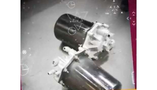 The contraband, weighing 17.5kg, was found hidden inside compressors of air-conditioners (ACs), the GAC informed.