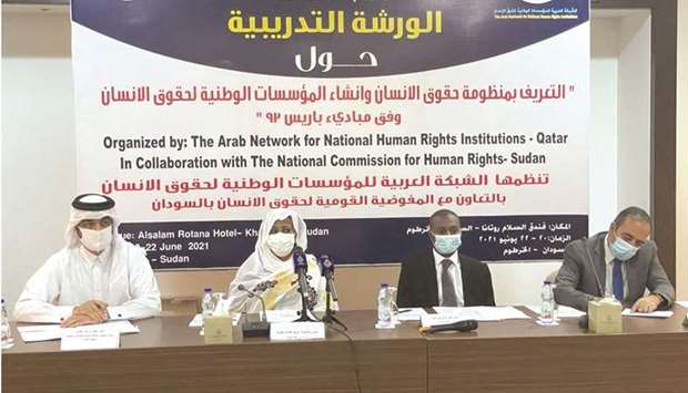 Images from the training course.