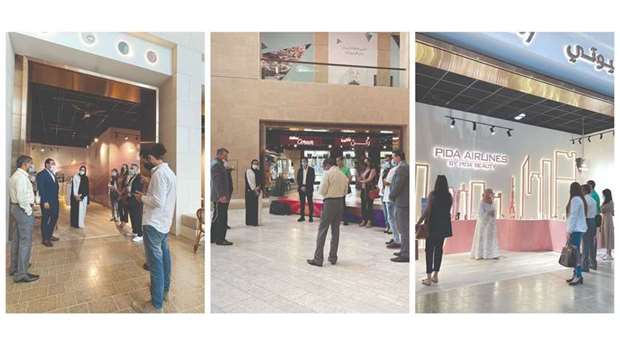 Images taken during the media tour of Msheireb Galleria on Monday.