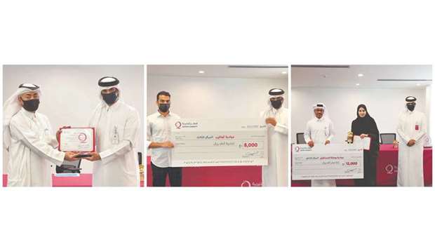 Qatar Charity (QC) has honoured the winning youth volunteer initiatives in its ,Initiatives Challenge, programme implemented during Ramadan, in appreciation of their efforts in supporting the humanitarian projects.