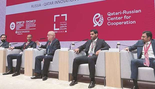 Ooredoo chief executive officer Sheikh Mohamed bin Abdulla al-Thani has joined a panel discussion on the importance of innovation in telecommunications at the SPIEF.