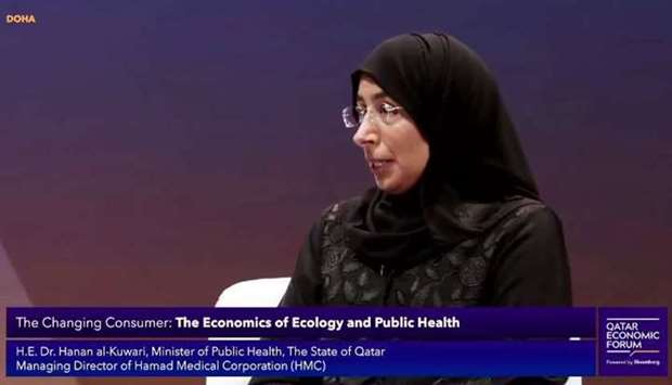 HE Minister of Public Health Dr. Hanan Mohammed Al Kuwari
