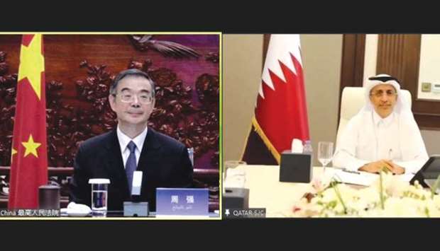 Qatar, China discuss judicial co-operation and development of commercial courtsrnrn