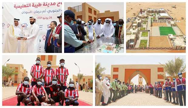 The complex is the ,largest of its kind, in Sudan and provides inclusive services for orphaned children, QC has said in a statement.
