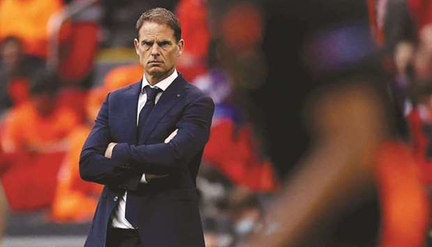 Netherlands coach Frank de Boer