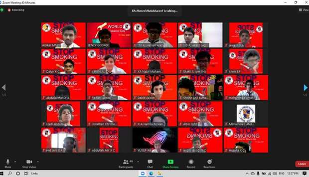 Various activities were organised on the virtual mode to emphasise the social responsibility of creating awareness with regard to health hazards caused by smoking and consuming tobacco.