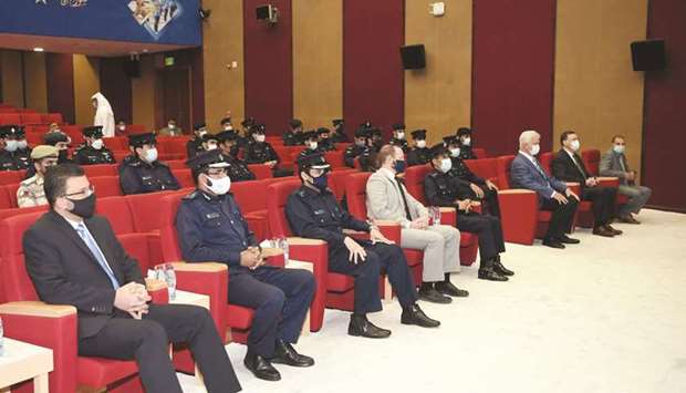 Dignitaries attending the graduation
