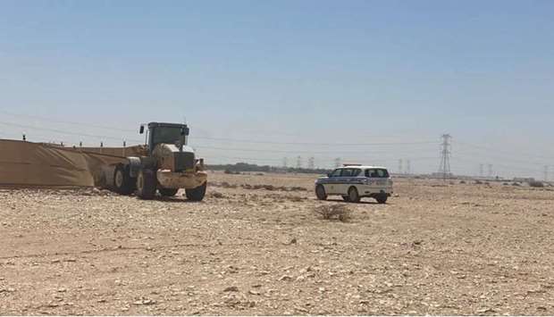 The Ministry of Municipality and Environment (MME), represented by the Environmental Protection Reserves and Wildlife Department, has started a campaign to remove the waste generated from winter camps after the end of the 2020-2021 camping season.