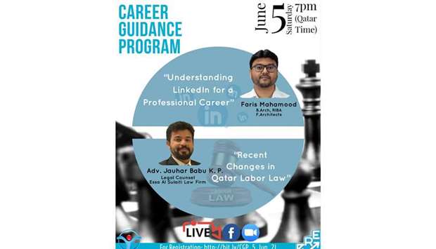 The current event focuses on job aspirants who will benefit from its two sessions. u2018Understanding LinkedIn for Professional Careeru2019 will be led by renowned educationist and career consultant Faris Mahamood, who is an architect by profession.
