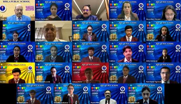 As many as 25 selected students of Grade-XII and four House captains and four vice captains received their badges.