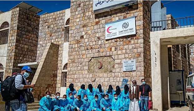 In Yemen, the IOM, in partnership with QC, is working to support Al Arouss Hospital in Tau2019iz governorateu2019s Sabir Al Mawadim district.