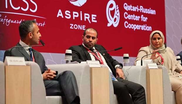 Aspire Zone Foundation and the International Center for Sports Security hosted a panel discussion at the International Forum, which focused on the role of sports in advancing social and economic growth and how sports become a catalyst for positive change.