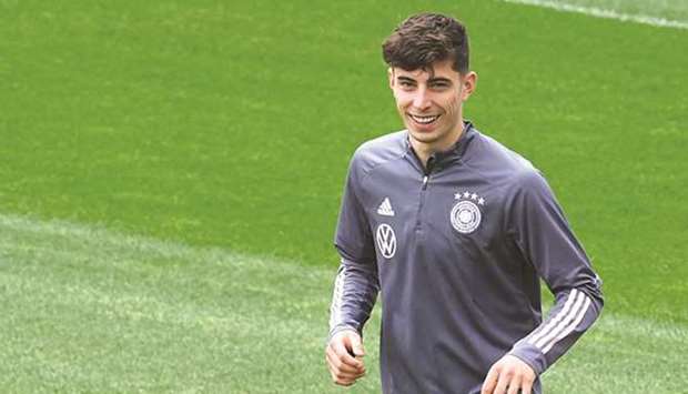 Fresh from scoring the winning goal in the Champions League final, Chelsea star Kai Havertz is hopin
