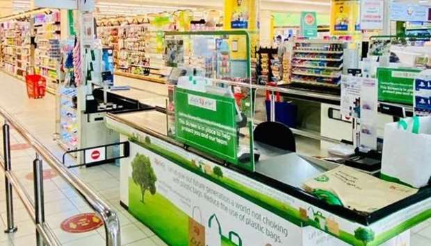 Environment-friendly initiatives by LuLu Hypermarket.