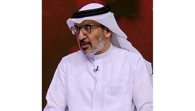 Dr Yousef al-Maslamani speaking to Qatar TV on Monday.
