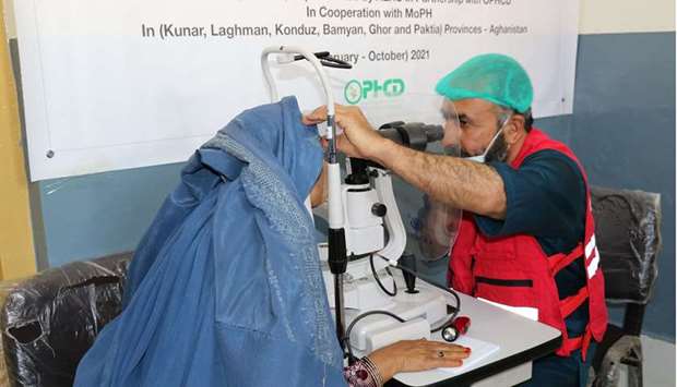 QRCS launches cataract surgery initiative for 1,300 patients in Afghanistanrnrn