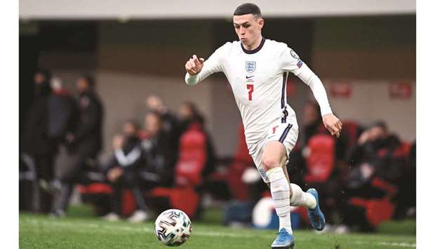 Phil Foden won the Professional Footballersu2019 Association young player of the year award after his breakout season at Manchester City. (AFP)