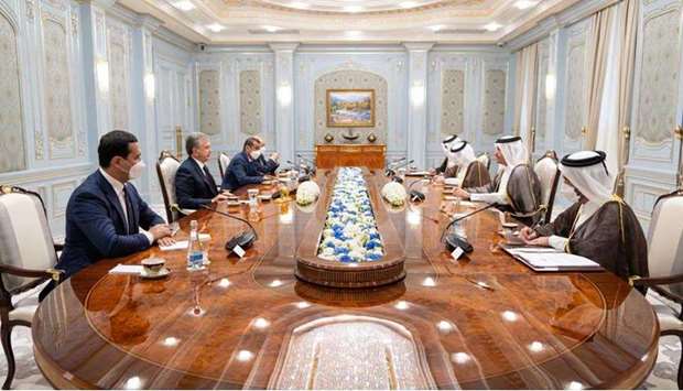Officials during the meeting.