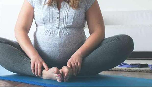 Not only does stretching ease those common pregnancy aches and pains and relieve stress but it also helps in preparing the female body for labour.