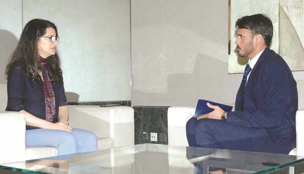 ILO Regional Director for Arab States Dr Ruba Jaradat in an interview with Qatar News Agency.