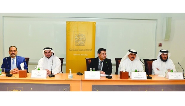 Panellists at the symposium