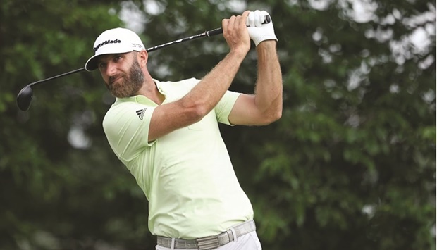 Former world number one Dustin Johnson.