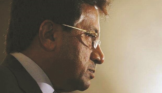 SERIOUSLY ILL: Pervez Musharraf.