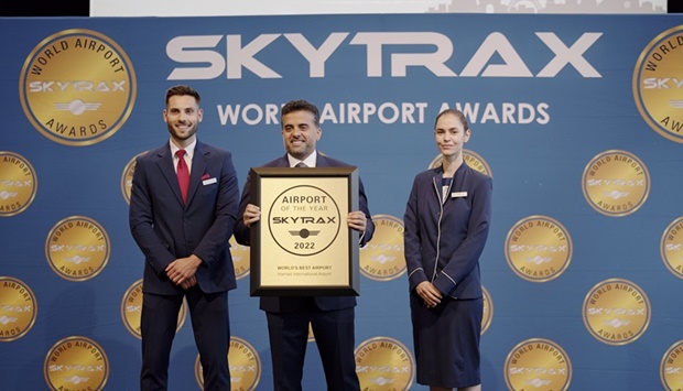 Hamad International Airport has been named as the Worldu2019s Best Airport for the second year running, announced at the 2022 World Airport Awards that were held at Passenger Terminal EXPO in Paris, France on 16th June 2022.