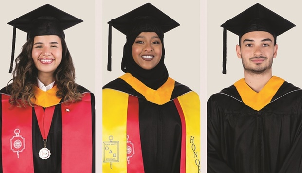 Hana Elshehaby, Iman Ismail and Rafael Zimmer.