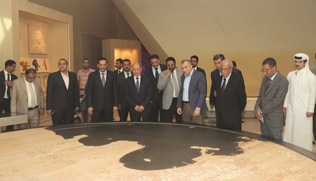 This comes during their current visit to the country where the chairman toured the galleries of the museum, and viewed its artefacts.