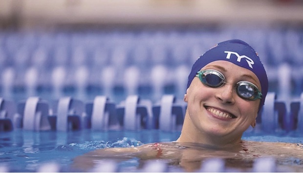 American Katie Ledecky has 10 Olympic medals and 18 in the world championships.