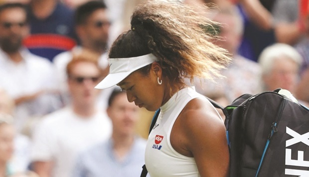 Former world number one Naomi Osaka 