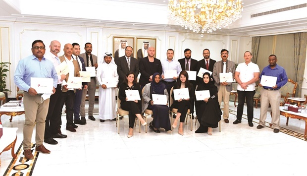 Employees from governmental and semi-governmental institutions and private companies participated in the training course on compliance