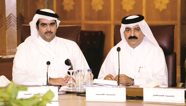 Qatar Media Corporation's al-Hajri and Sheikh Ahmed.