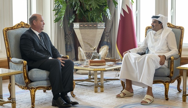 The meeting reviewed co-operation relations, especially in energy and prospects for their development.