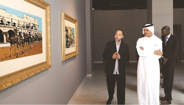 The exhibition intends to introduce the plastic art on frosted glass, which is unique in Qatar, and it is an opportunity to discover the aesthetics of this art in a distinctive way through the diversity of topics of various sizes and measurements.