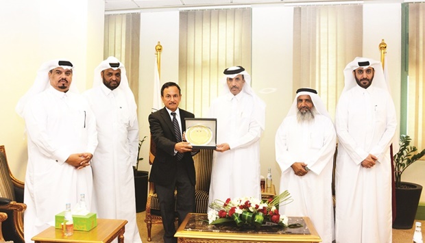 The honouring ceremony took part at the CMC headquarters.