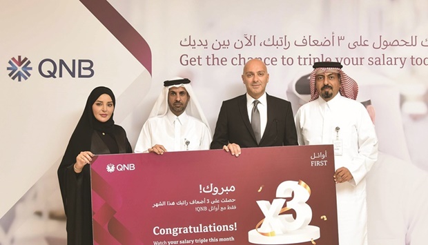 Nagi Samir El Dahdah was named a winner of the triple salary for the month of May.