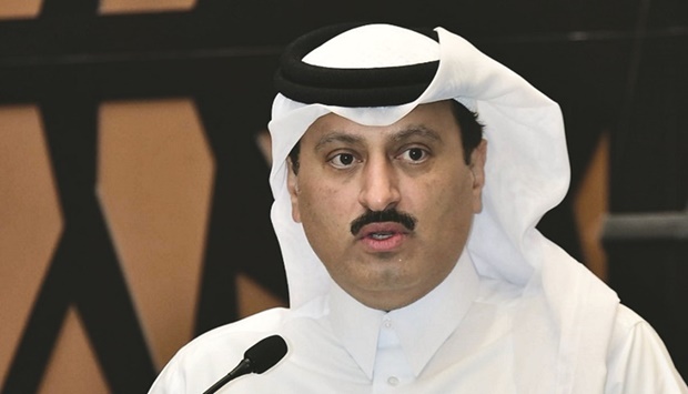 HE the Undersecretary of the Ministry of Commerce and Industry Sultan bin Rashid al-Khater.