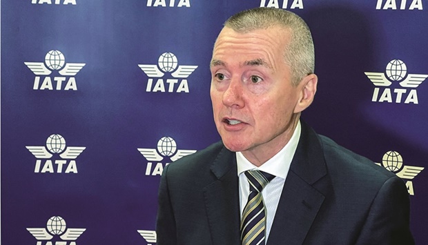 IATA director general Willie Walsh.