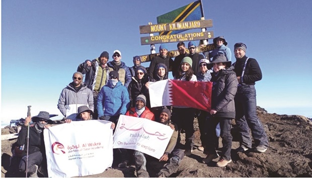 A group of students from Qatar Academy Al Wakra (QAW) and Qatar Academy Doha (QAD), both schools under Qatar Foundation (QF)u2019s Pre-University Education, has just returned from conquering Africau2019s highest mountain, Mount Kilimanjaro.