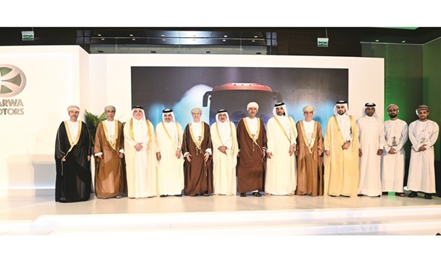 HE the Minister of Finance Ali bin Ahmed al-Kuwari headed Qatar's delegation, which attended the opening ceremony of the Karwa Motors Bus Assembly Factory in Duqm, Sultanate of Oman. T
